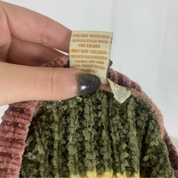 CLEARANCE -- Luv Lane XS Striped Chunky Knit Sweater – Fall Colours - Picture 8 of 10